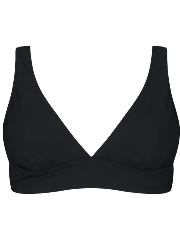 Barts Women's Solid Longline - Bikinitop, zwart