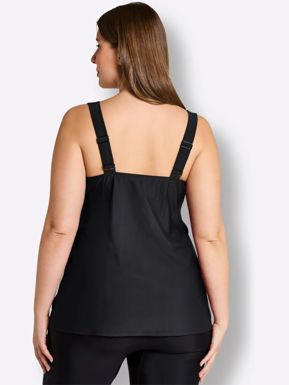 tankini-bovenstuk zwart