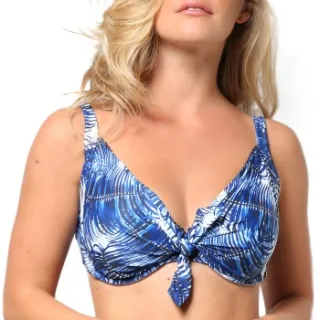 Panos Emporio Intense Electra E-G Bikini Top Blauw,Versch.kleure/Patroon