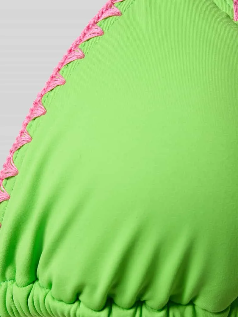 banana moon Bikini-set met stitchings en vetersluiting groen, foto 2