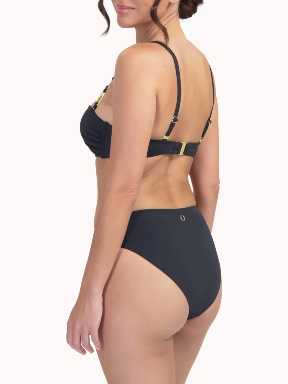 Cyell Design high waist bikinibroekje Femme Noir zwart, foto 6