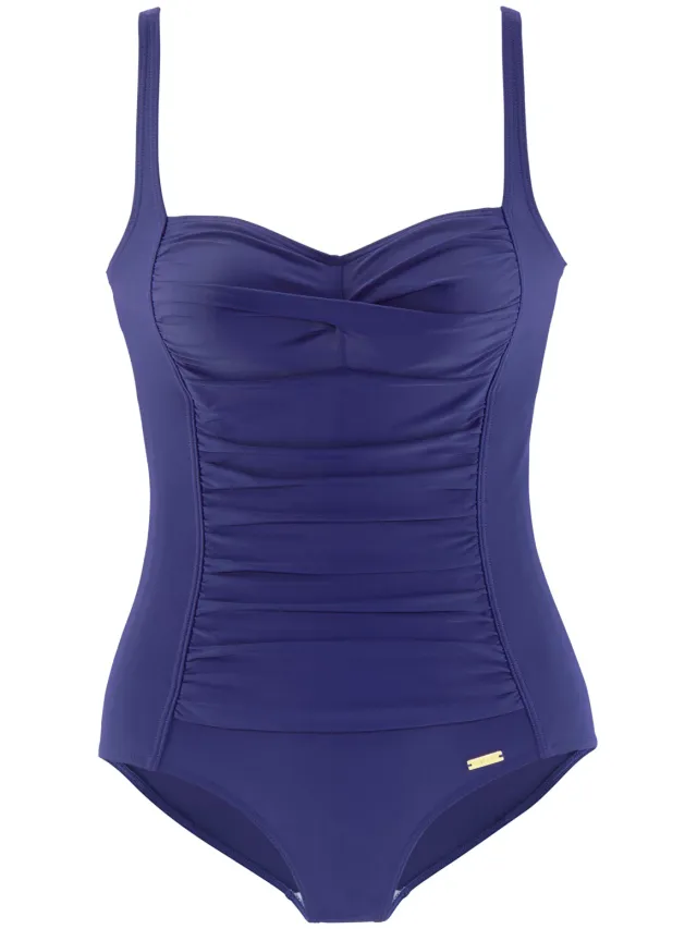 badpak donkerblauw blauw, foto 2