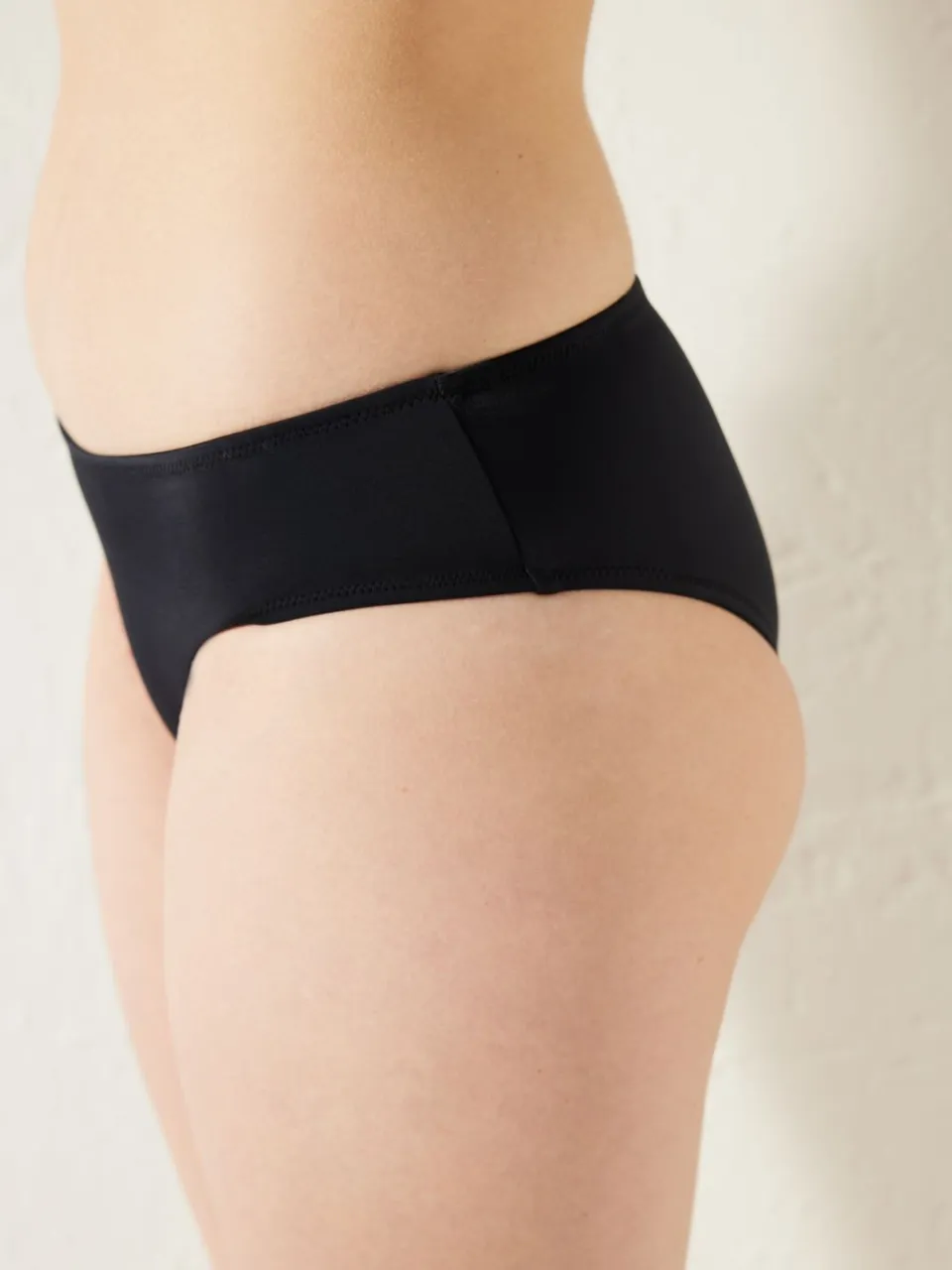 Penti Helft-Hoge Hipster Bikini Onderstukken zwart, foto 2