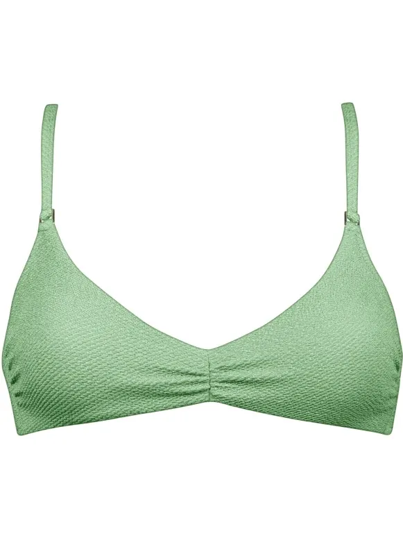 WATERCULT Women's Swimsparkle Bikini Top - Bikinitop, groen