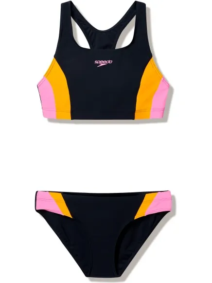 Speedo Colourblock Splice 2 Piece 2.0 bikini meerkleurig