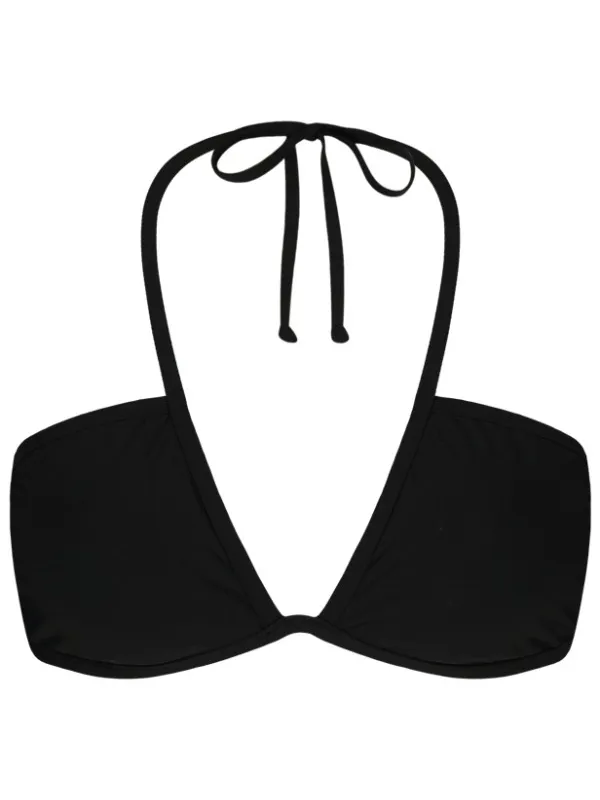 Barts Women's Solid Plunge Halter - Bikinitop, zwart