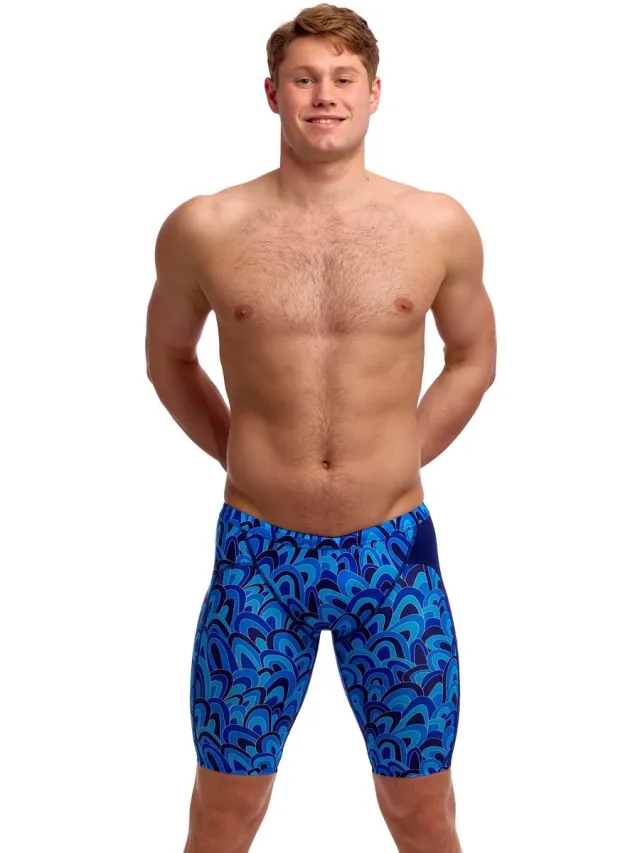 Funky Trunks Zwemjammer Training Hill Billy Blues [Blauw]