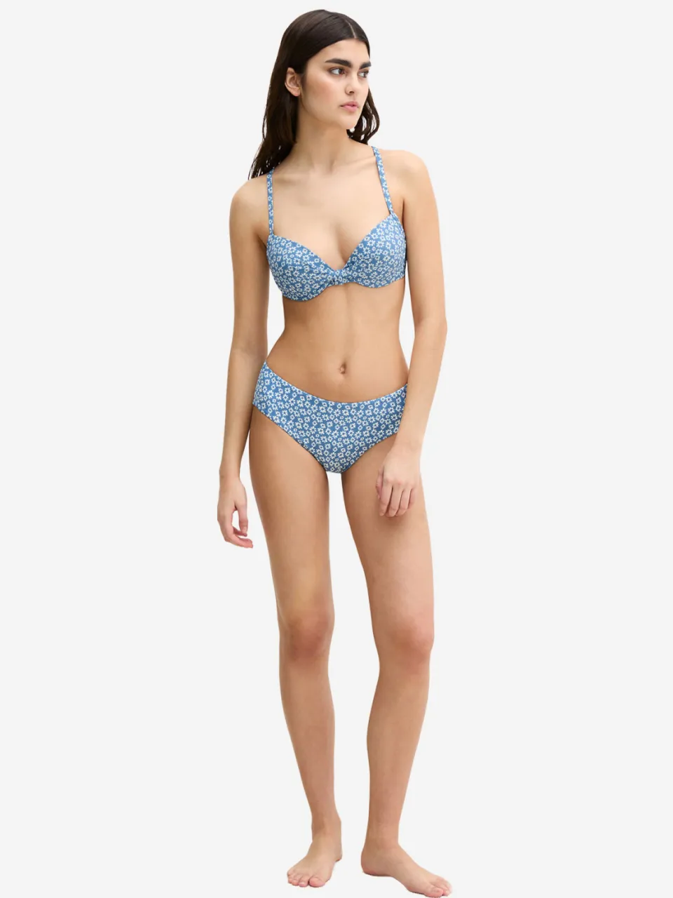 Marc O'Polo Vrouwen Bikini broekjes Shiny Blauw