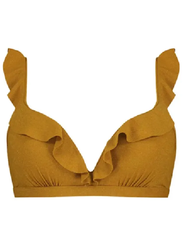 Beachlife Bikinitopje - Spicy Shimmer - 134/140 Beige