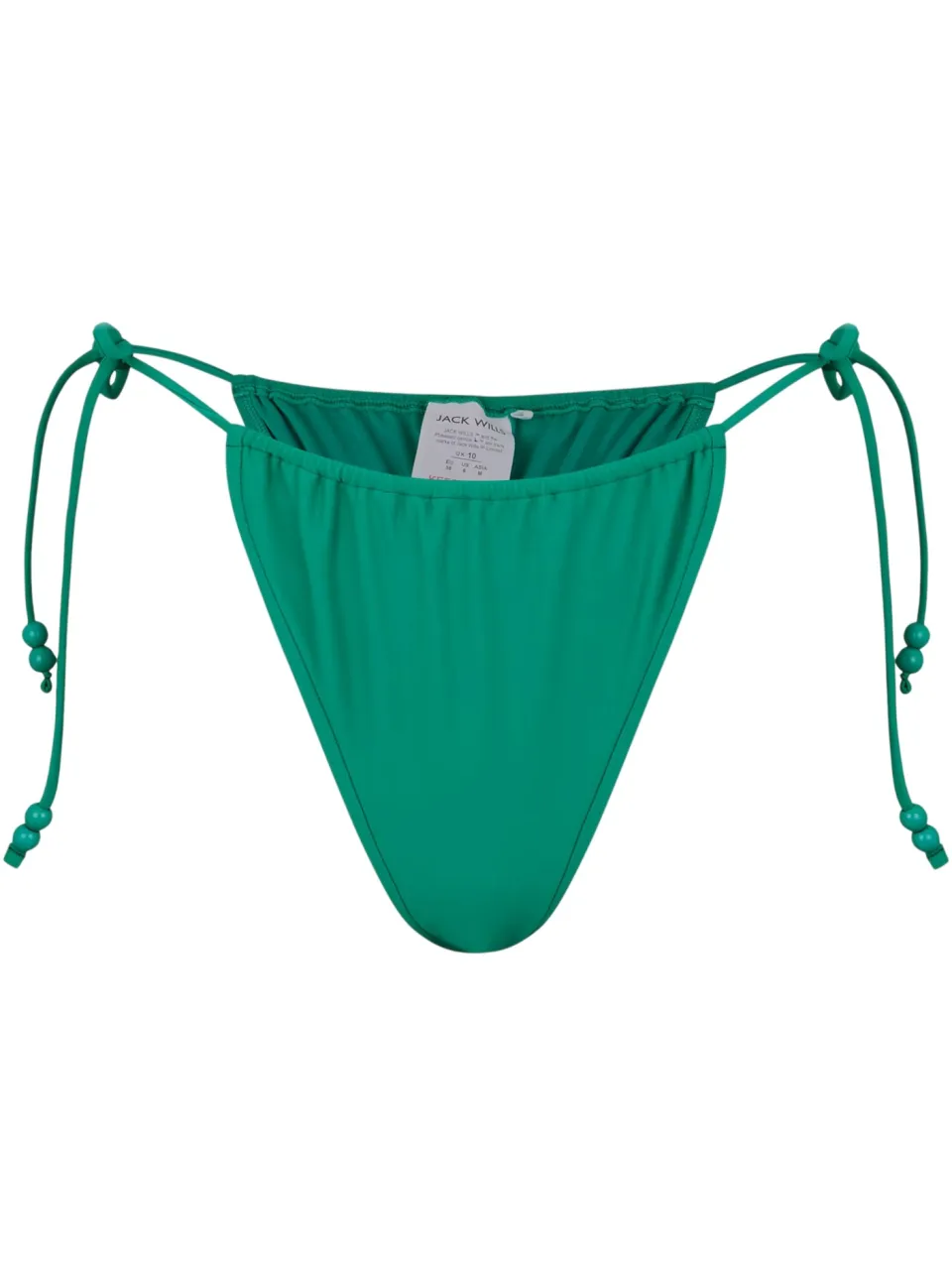 Jack Wills Bikinibroekjes met kralen voor dames (Smaragd), foto 2