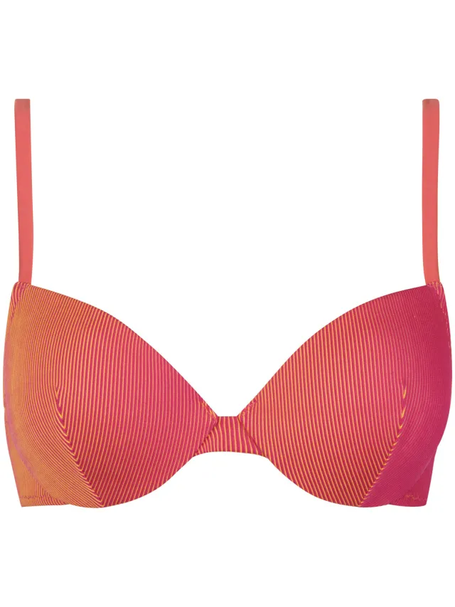Lisca Nairobi push-up-bikinitop oranje