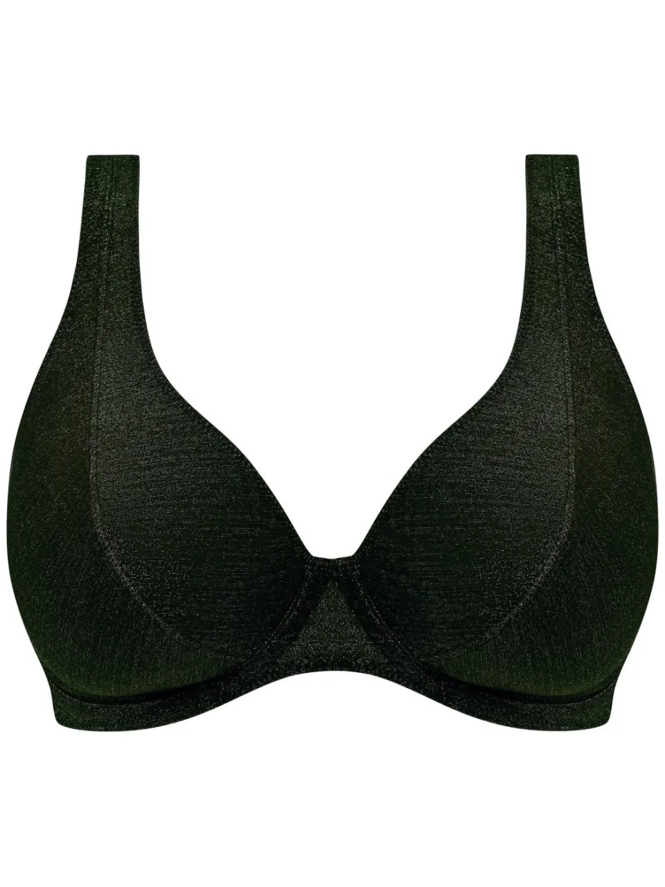 Freya niet-voorgevormde beugel bikinitop Arizona Wave met lurex zwart, foto 2