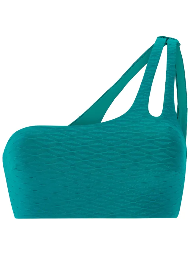 Protest MIXMARLEA one shoulder bikinitop groen, foto 2