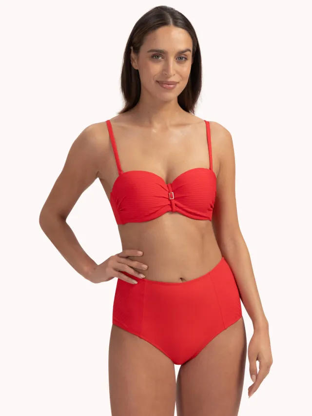 Cyell high waist bikinibroekje rood