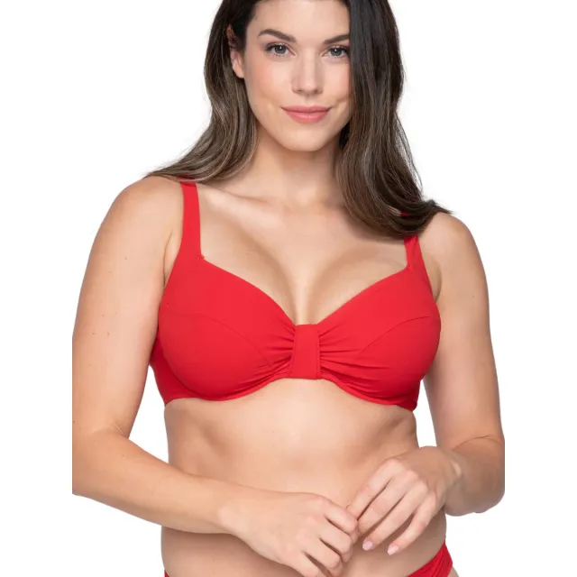 Luna Splendida BLUE SENSE Splendida niet-voorgevormde bikinitop rood