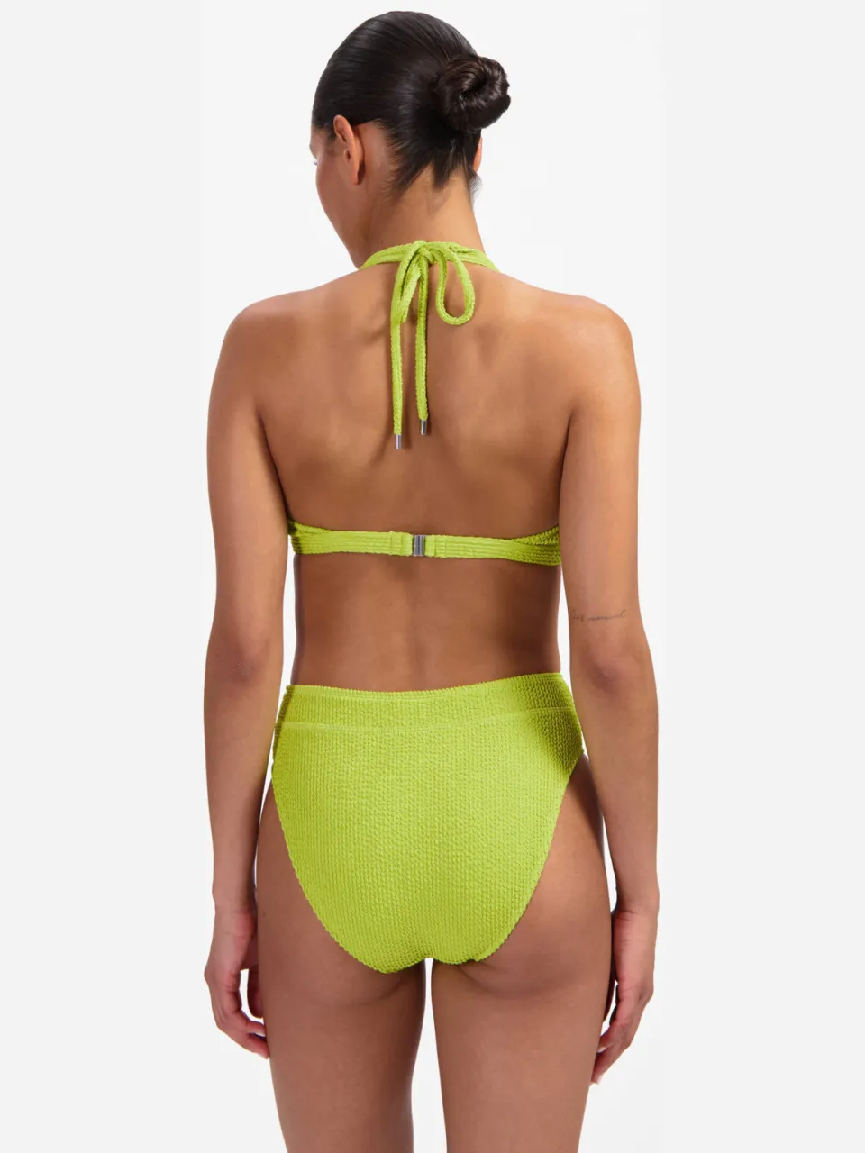 Beachlife halter bikinitop lichtgroen, foto 3