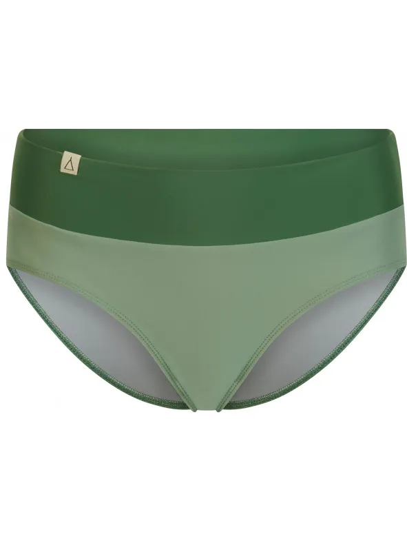 Inaska Women's Bottom Flow - Bikinibroekje, groen/olijfgroen