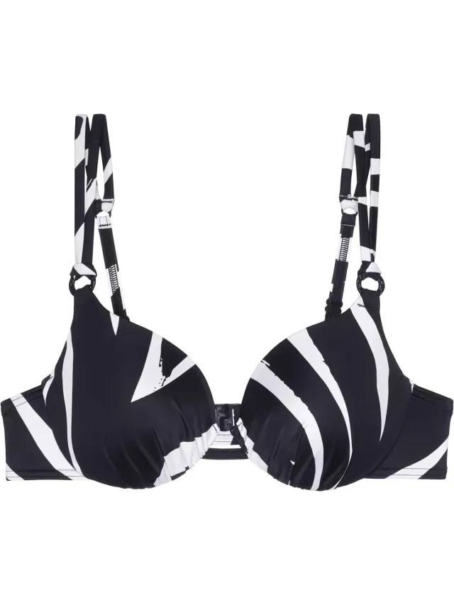 Triumph Summer Mix & Match WP 02 pt Dames Bikinitopje zwart wit