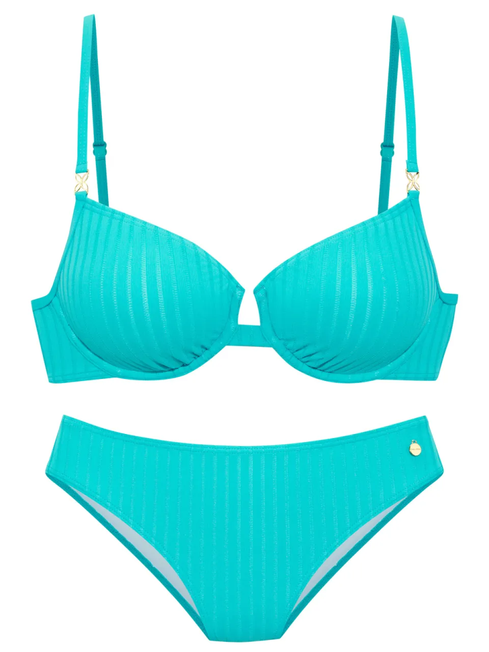 beugelbikini turquoise, foto 2