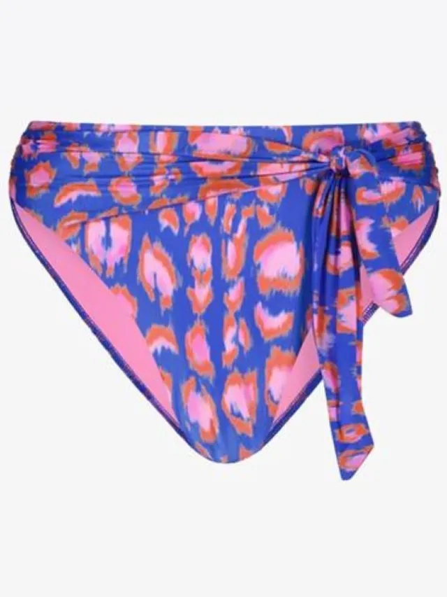Cyell High Waist Bikinibroekje Sneaky Leopard meerkleurig