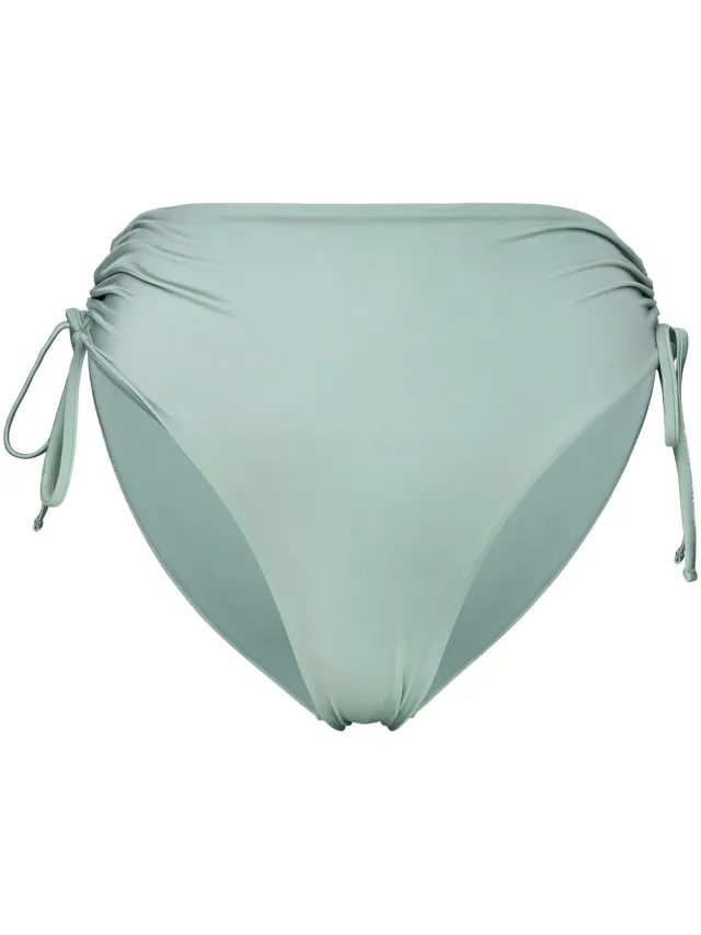 ESOTIQ Palavas - Bikinibroekje - Hoge taille - Matchagroen - Verstelbare strikjes
