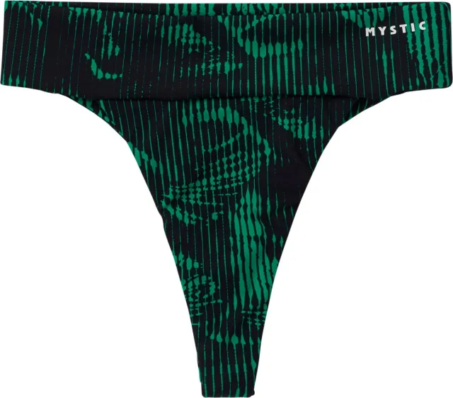 Mystic Leia Athletic Bikini Bottom - 240221 - Black / Green - 40 - Women