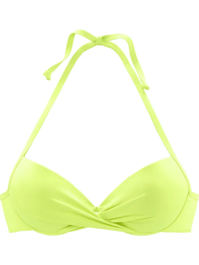bikinibovenstukje limegroen