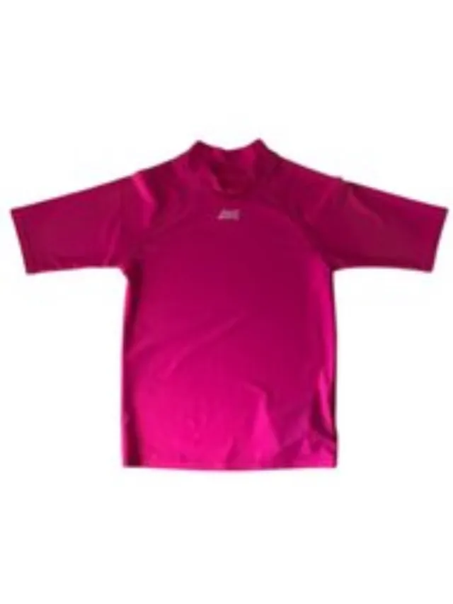 Zoggs Zwem T-shirt - roze - korte mouwen - 10 jaar