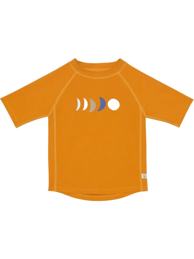 Lässig Splash & Fun Zwemshirt Rashguard Korte Mouw Moon gold, 03-06 maanden