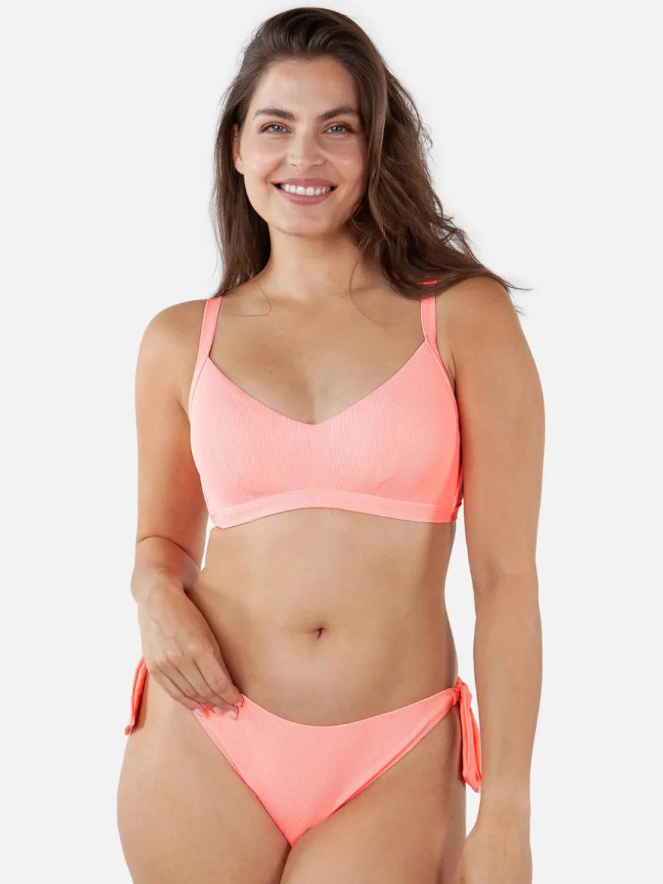 Barts voorgevormde beugel bikinitop Cimazy zalmroze felroze, foto 6