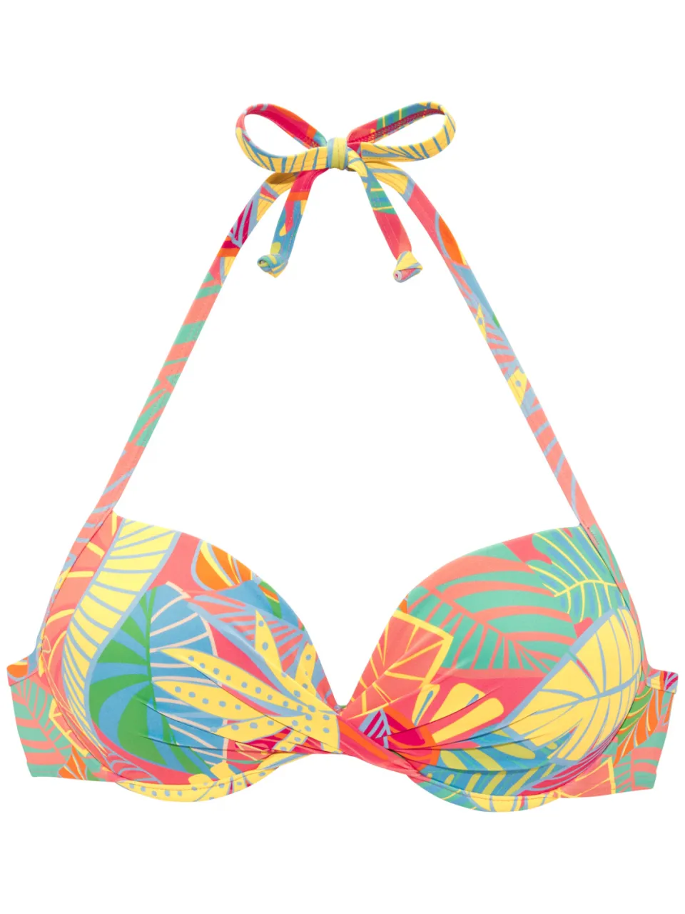 push-up bikinitop koraal, foto 2