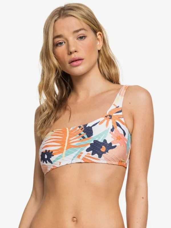 Roxy L - Swim The Sea - Asymmetrische Bikinitop
