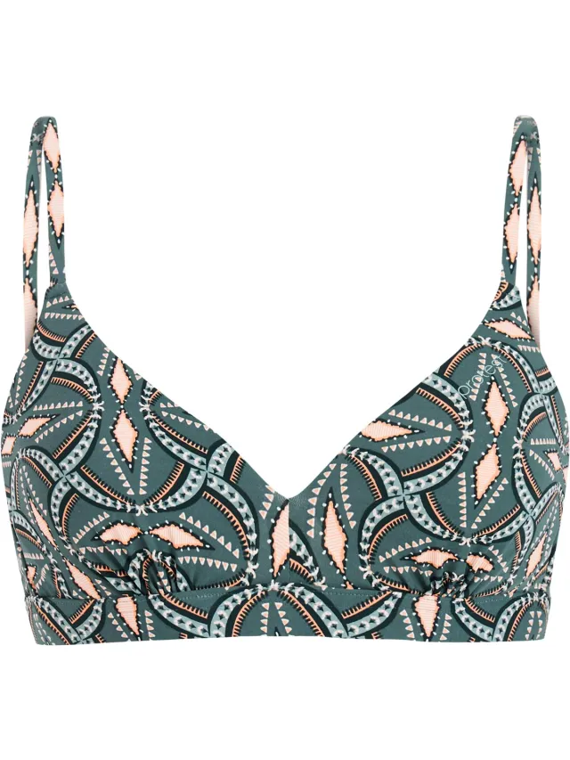 Protest MIXAdair - Beugel bikini top Dames - B&C&D-cup - Vaste vulling - Gespsluiting - Normale pasvorm - Groen