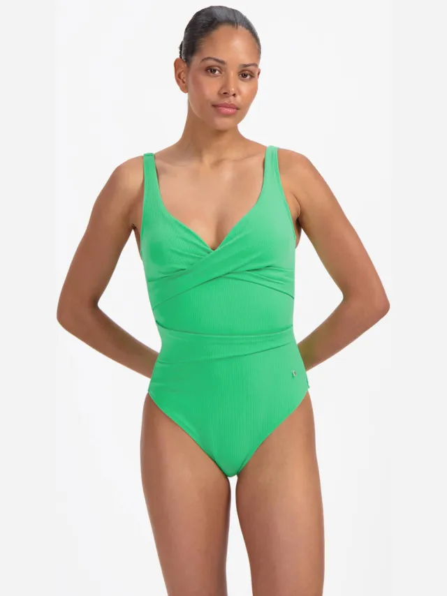 Beachlife halter badpak groen