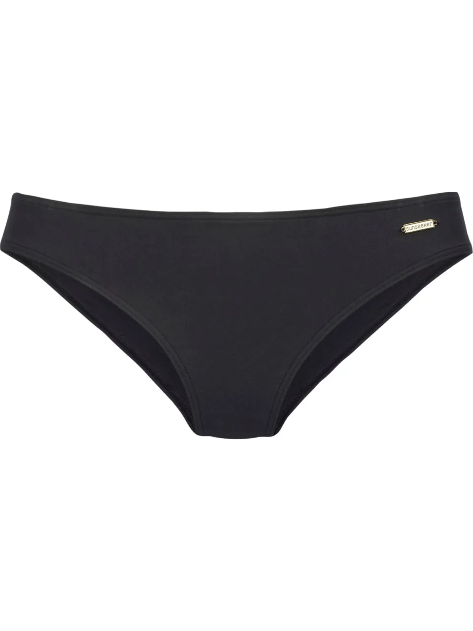 beugeltankini blauw geprint zwart bedrukt