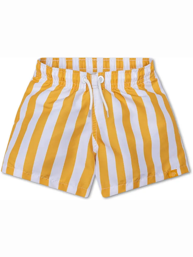 Swim Essentials Zwembroek - Geel/Wit - Flow - 122/128