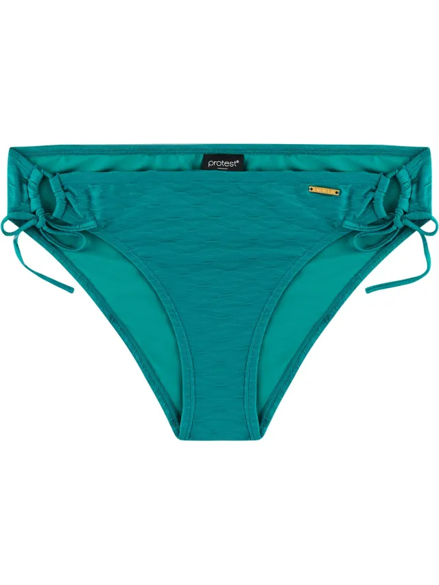 Protest MIXCabelo - Bikini broekje Dames - Normale pasvorm - Normale pasvorm - Medium dekking - Groen Peacock Green