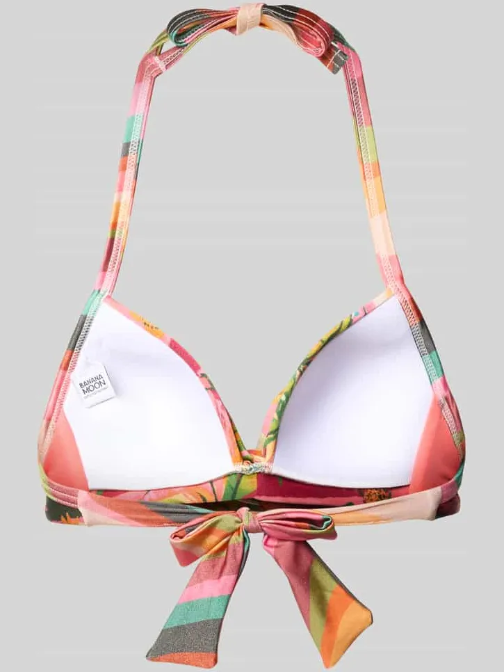 banana moon Bikinitop met vetersluiting model 'KAMUNIBA EYRO' groen, foto 2