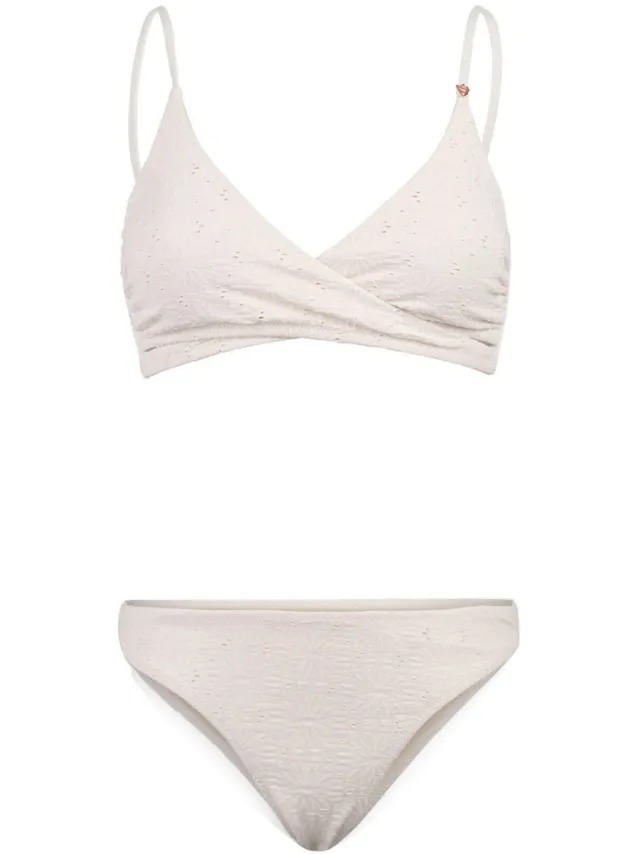 Brunotti Bella-broderie Women Bikini Wit