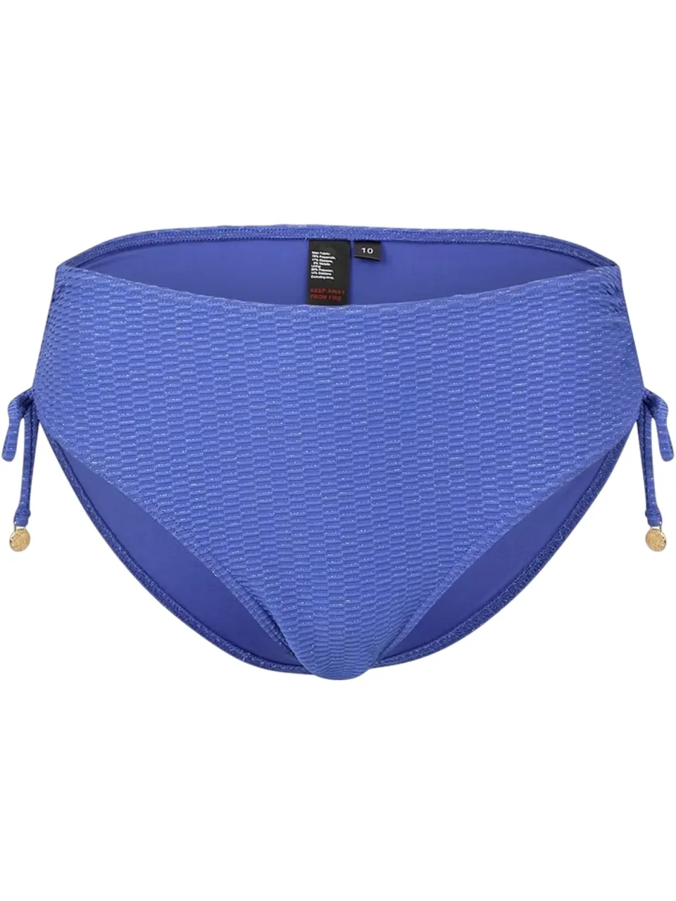 Biba Hipster-bikinibroekjes met structuur voor dames (Blauw), foto 2