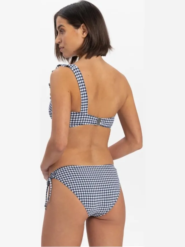 Cyell Gingham Bikinislip zwart