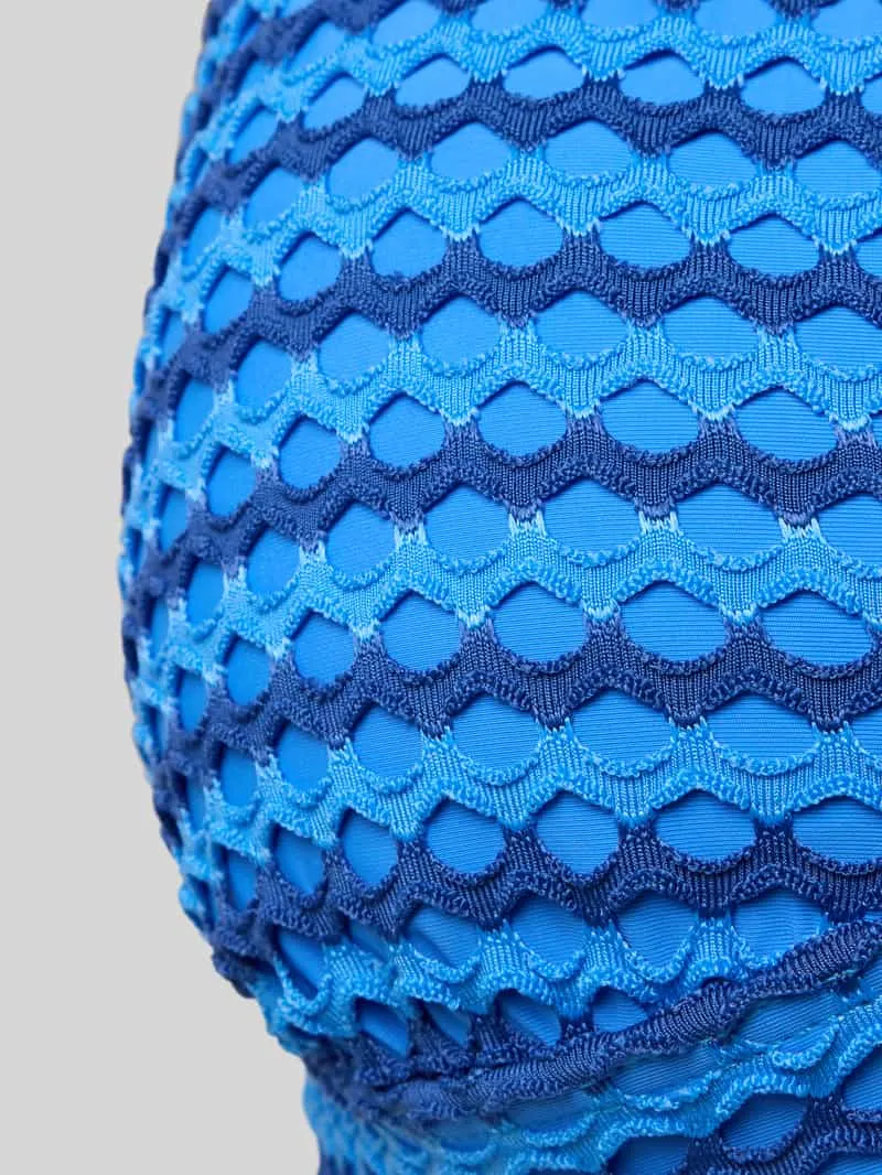 Seafolly Bikini-bovenstuk met gekruiste bandjes blauw, foto 2