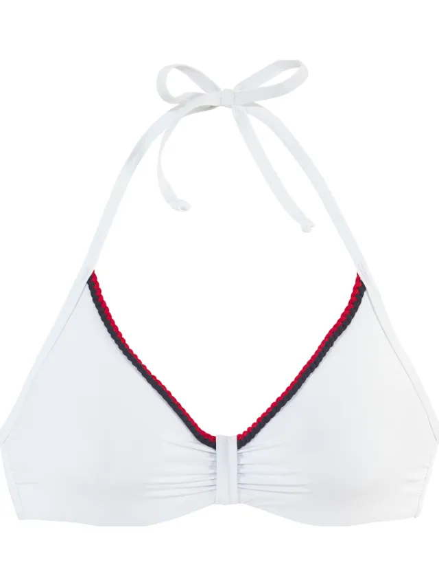 halterbikinitop wit, foto 2