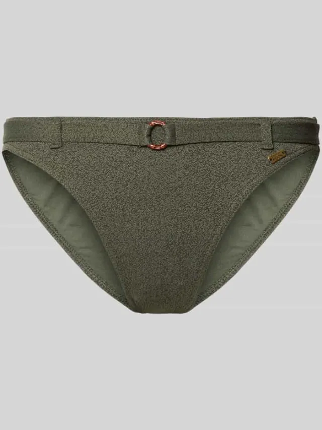 banana moon Bikinibroekje met label-detail model 'DITA' Kaki