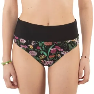Chantelle Flowers high waist bikinibroekje zwart Versch.kleure/Patroon,Blauw,Zwart,Wit