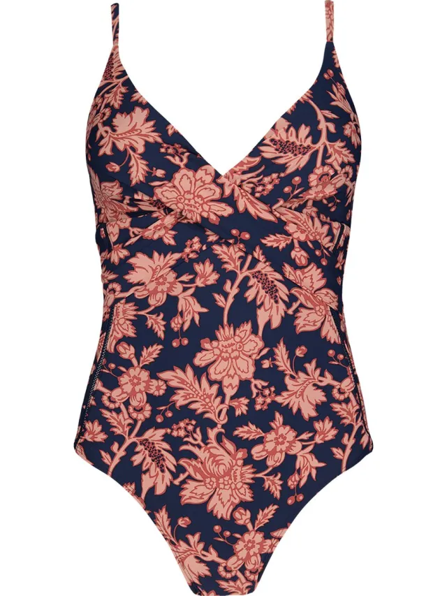 Barts Lasa Shaping One Piece Vrouwen Badpak - Blauw