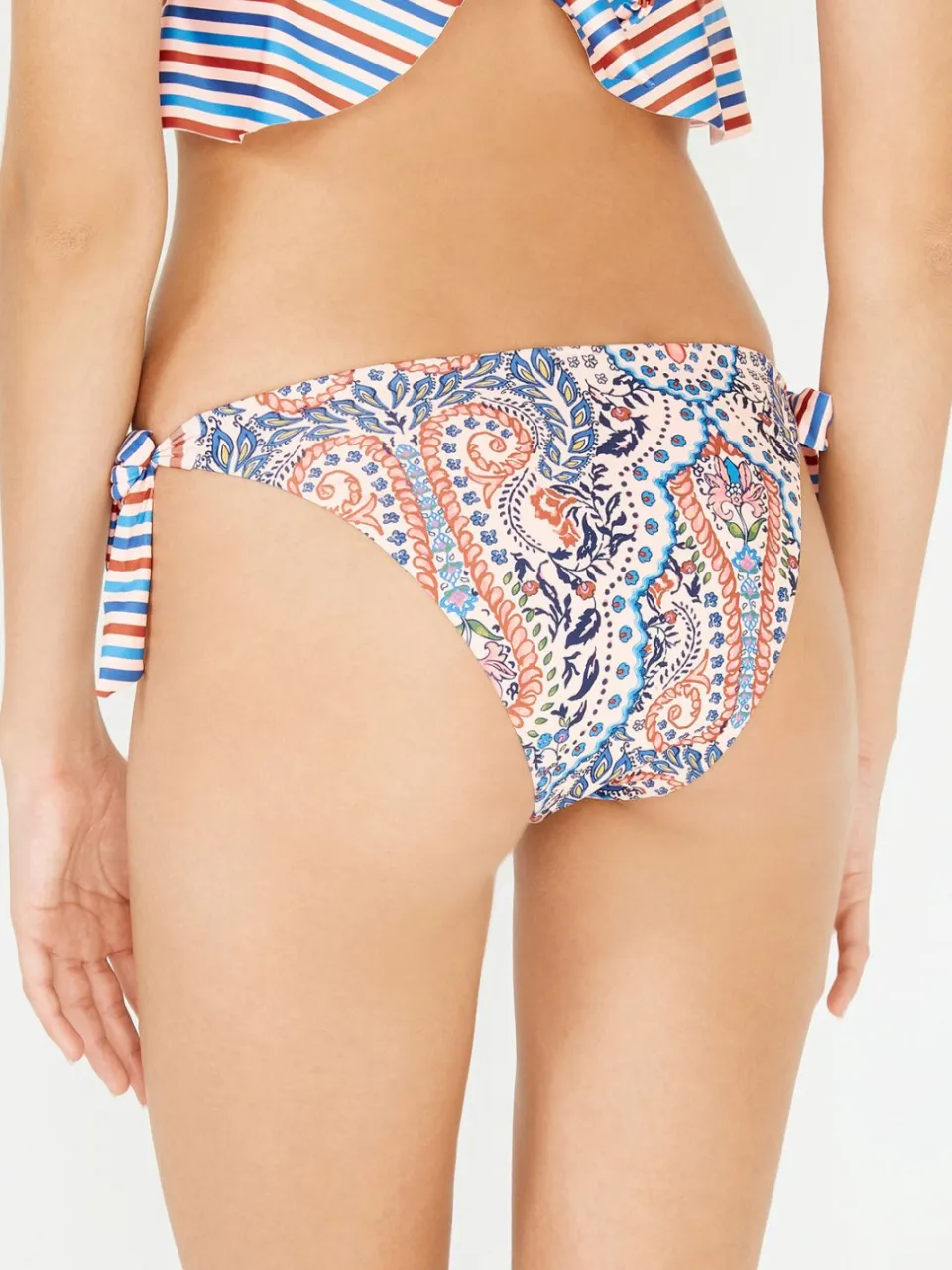 Penti Paisley Lage Taille Braziliaanse Bikini Slip veelkleurig, foto 2