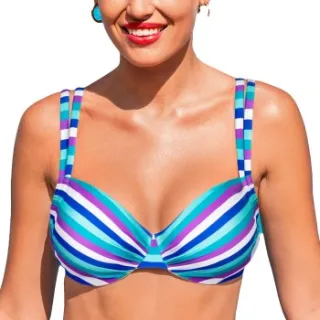 Wiki Adjustable Bikini Top Versch.kleure/Patroon