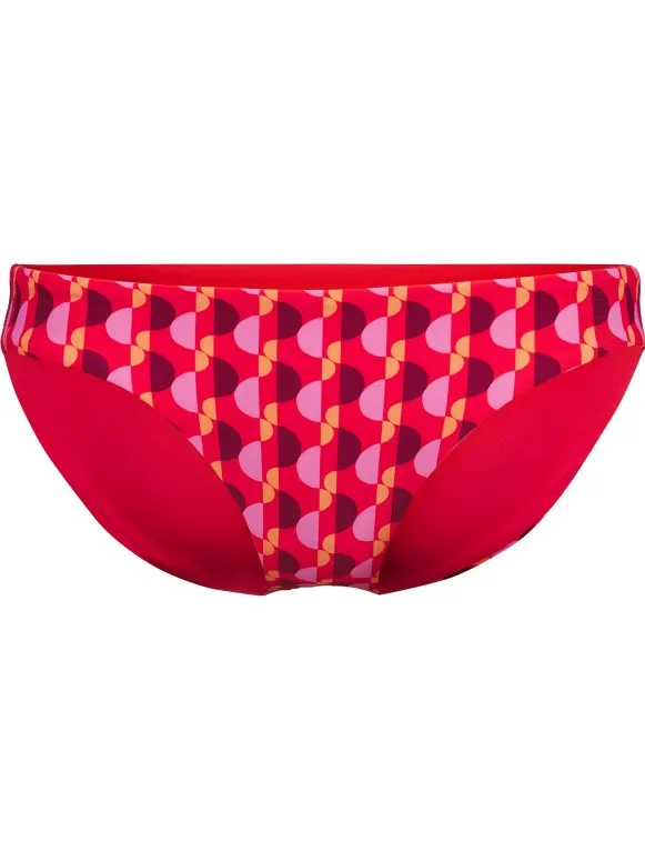Seafolly Women's Sorrento Reversible Hipster - Bikinibroekje, rood