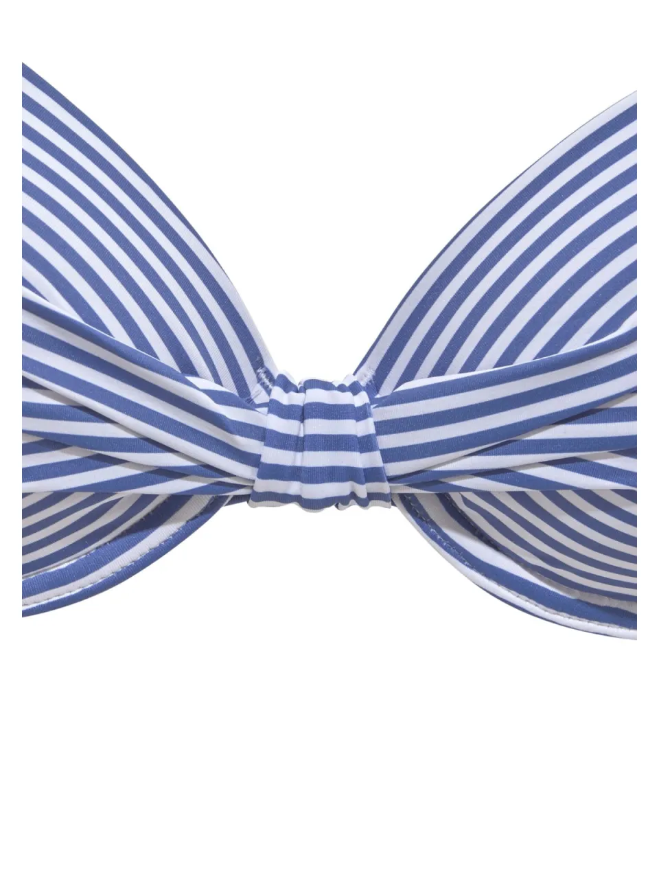 beugelbikini lichtblauw wit, foto 2